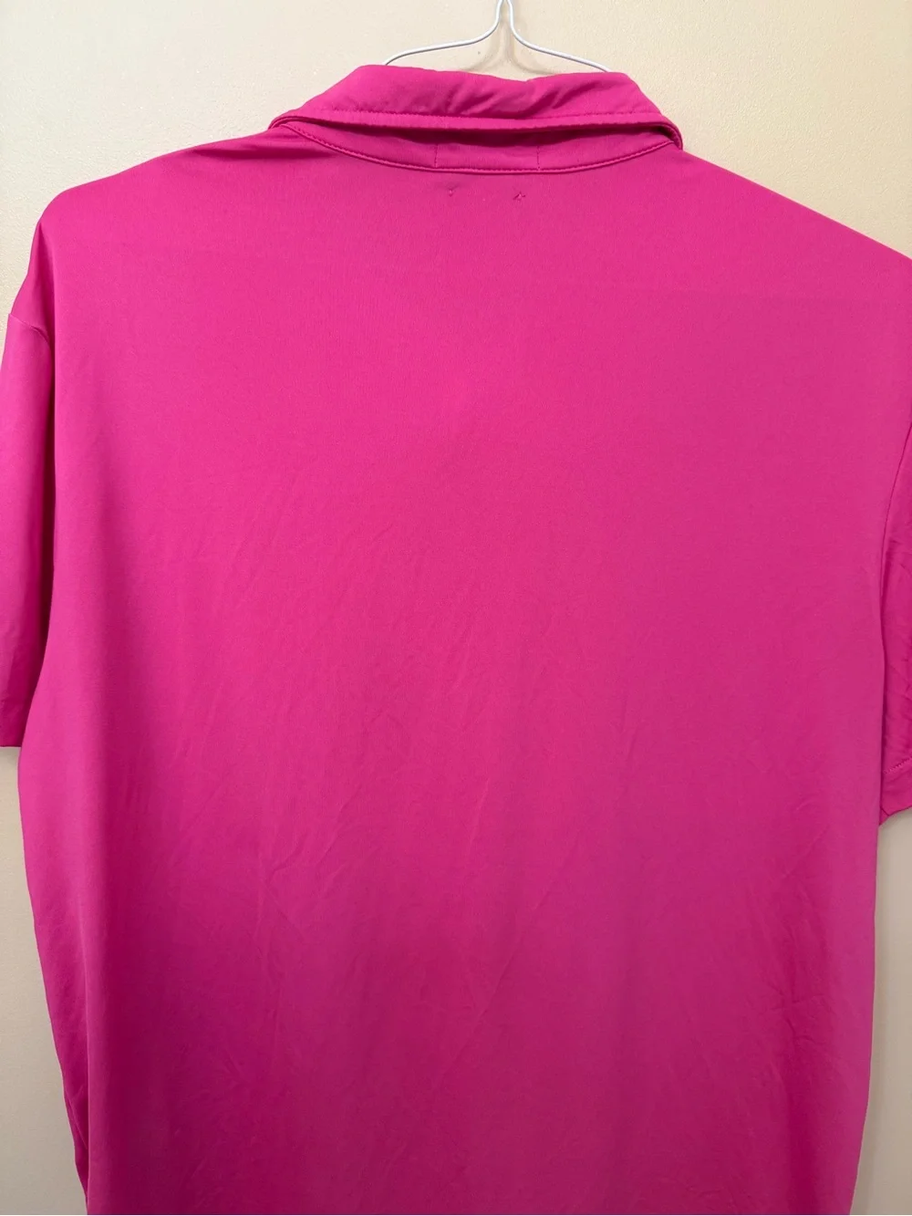 Ralph Lauren Men’s Bright Pink Polo with Black Logo